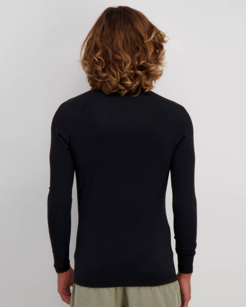 Quiksilver Heater Long Sleeve Rash Vest for Mens