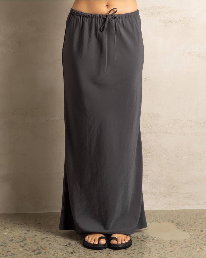 Ava And Ever Emmi Cupro Maxi Skirt for Womens