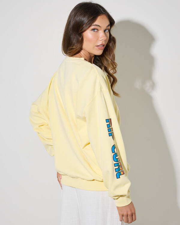 Rip Curl SG Heritage Over Sized Crew Jumper for Womens