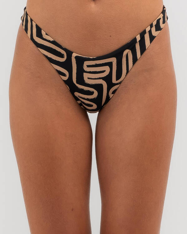 Kaiami Vivian High Cut Bikini Bottom for Womens