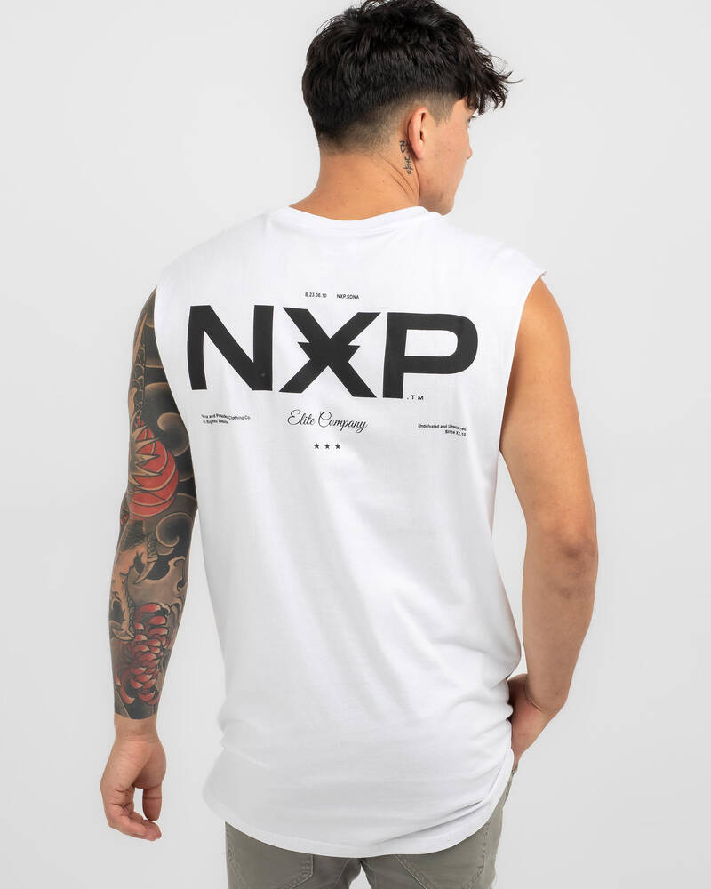 Nena & Pasadena Beamer Scoop Back Muscle Tank for Mens