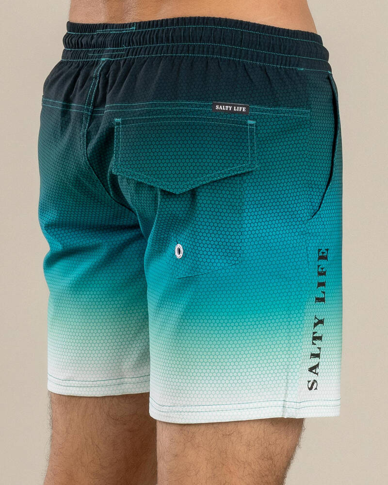 Salty Life Density Elastic Waist Shorts for Mens