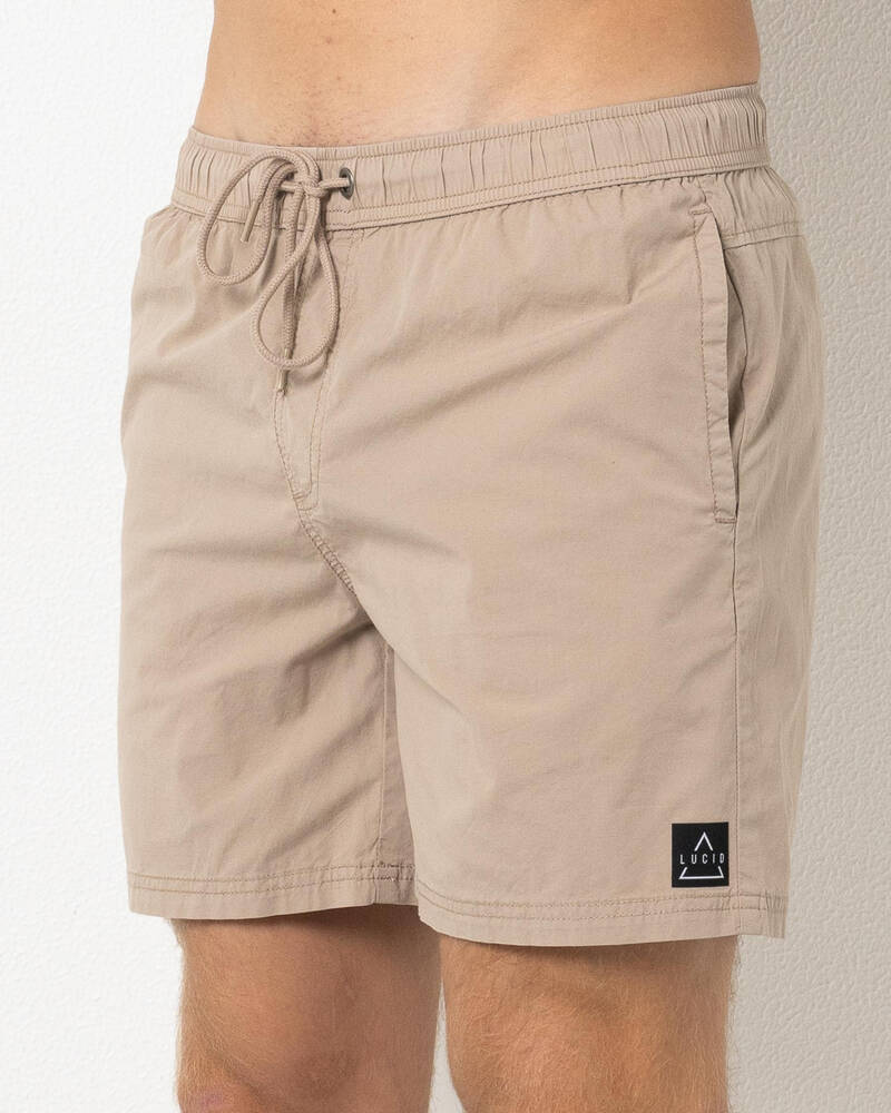 Lucid Dual Motion Elastic Waist Shorts for Mens