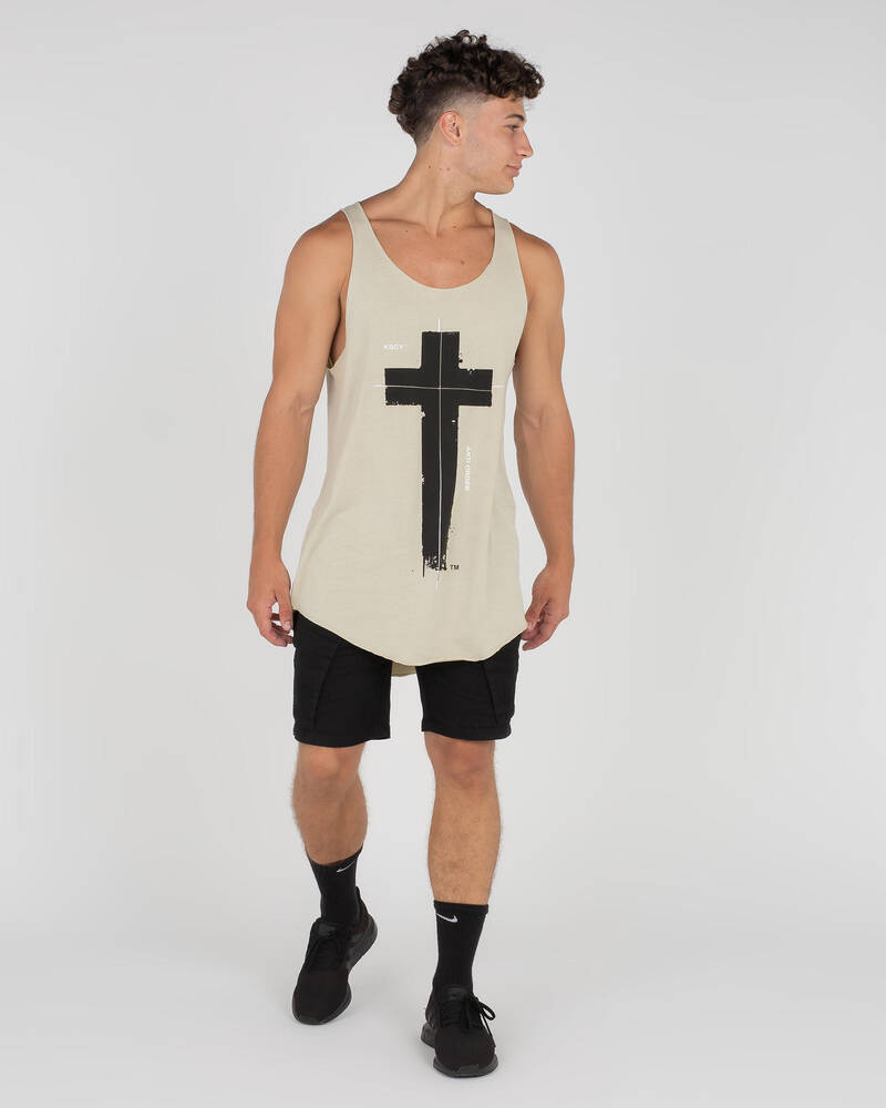 Kiss Chacey Anti-Order Dual Curved Singlet for Mens