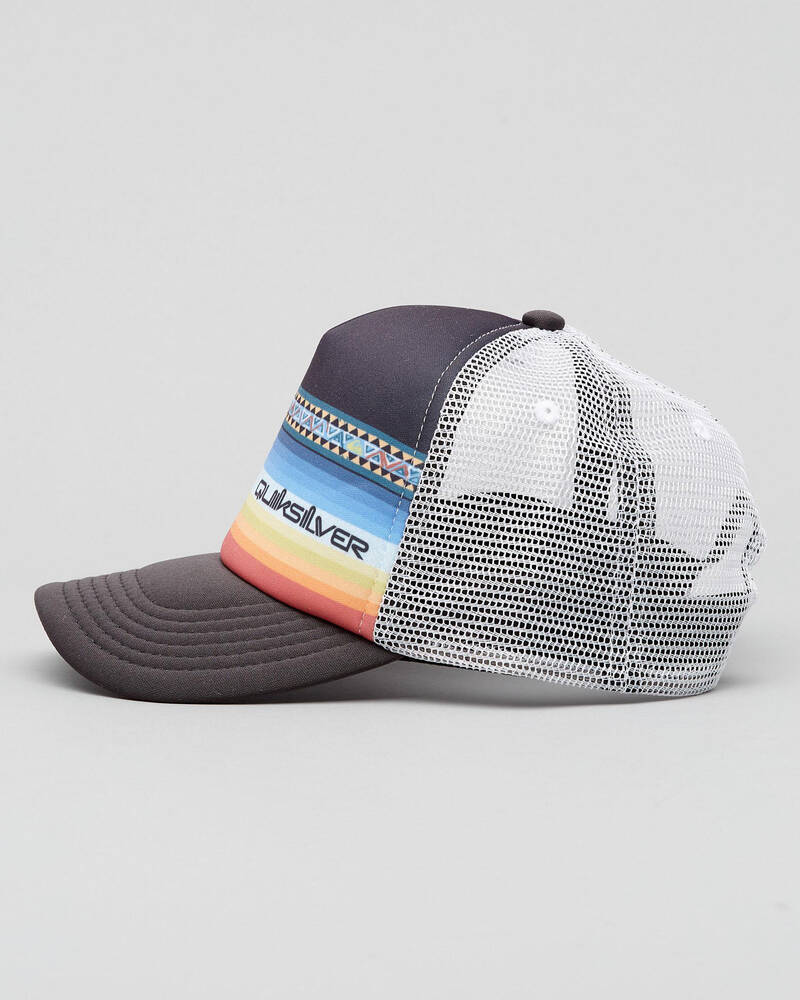 Quiksilver Toddlers' Sun Faded Trucker Cap for Mens