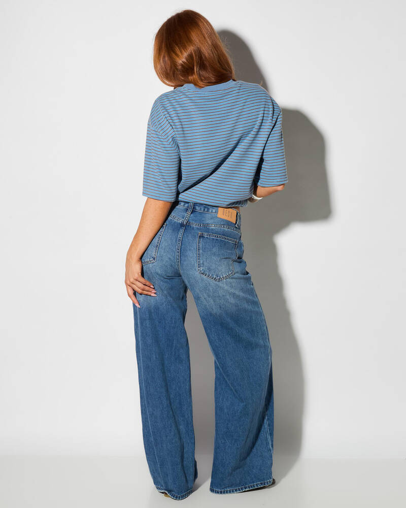 DESU Soho Wide Leg Jeans for Womens