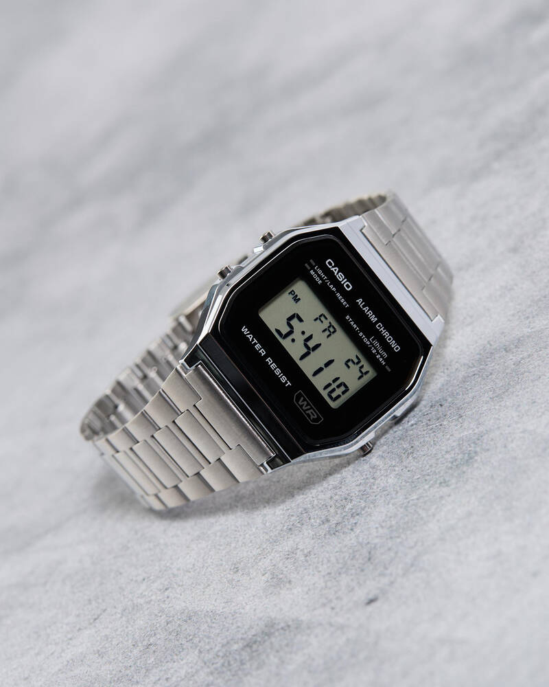 Casio A158WEA-1D Watch for Unisex