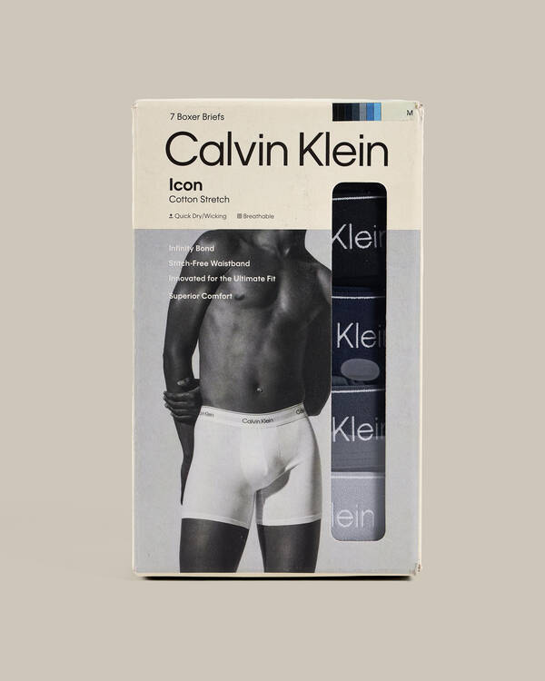 Calvin Klein Icon Cotton Stretch Boxer 7 Pack for Mens