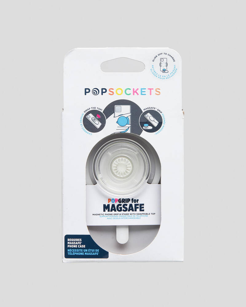 PopSockets Clear PopGrip Magsafe for Mens