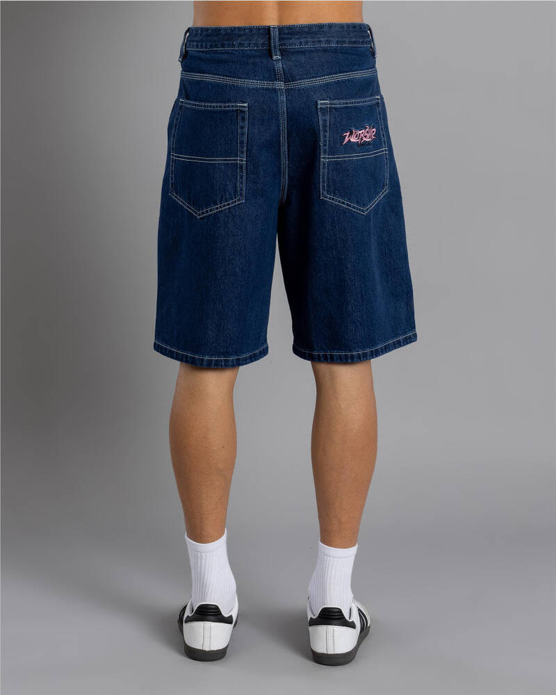 Worship Supplies Vanity Big Dawg Jean Shorts for Mens