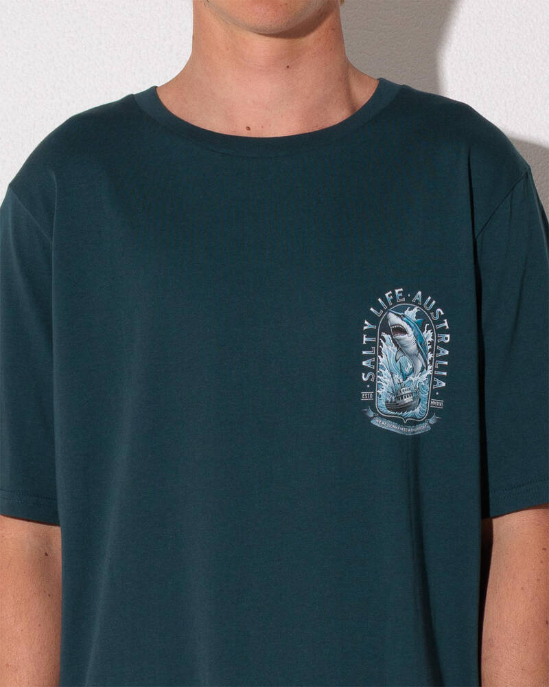 Salty Life Ocean's Ambush T-Shirt for Mens
