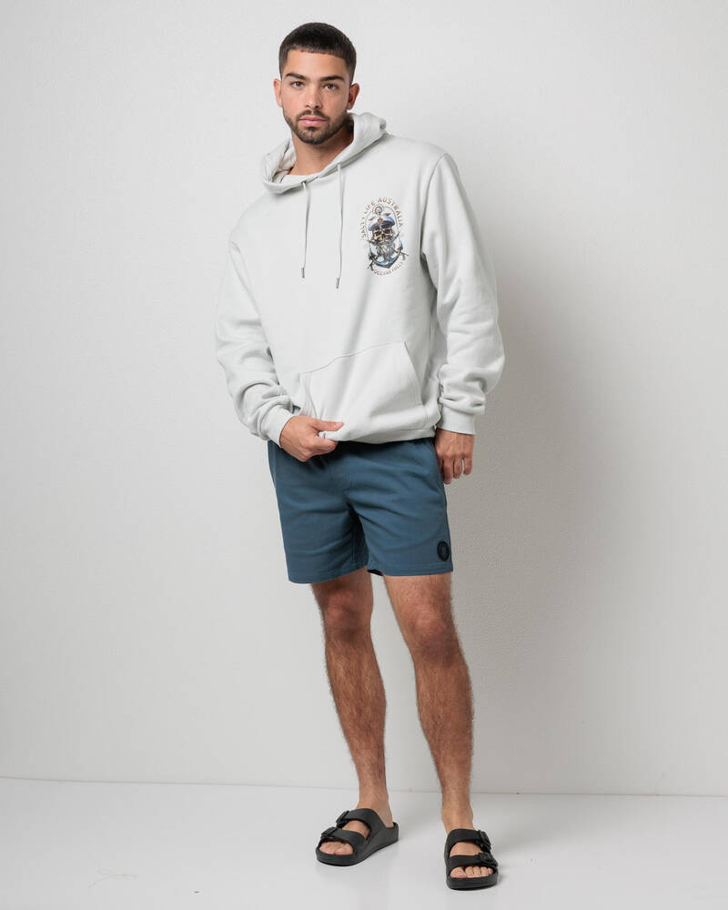 Salty Life Vision Elastic Waist Shorts for Mens