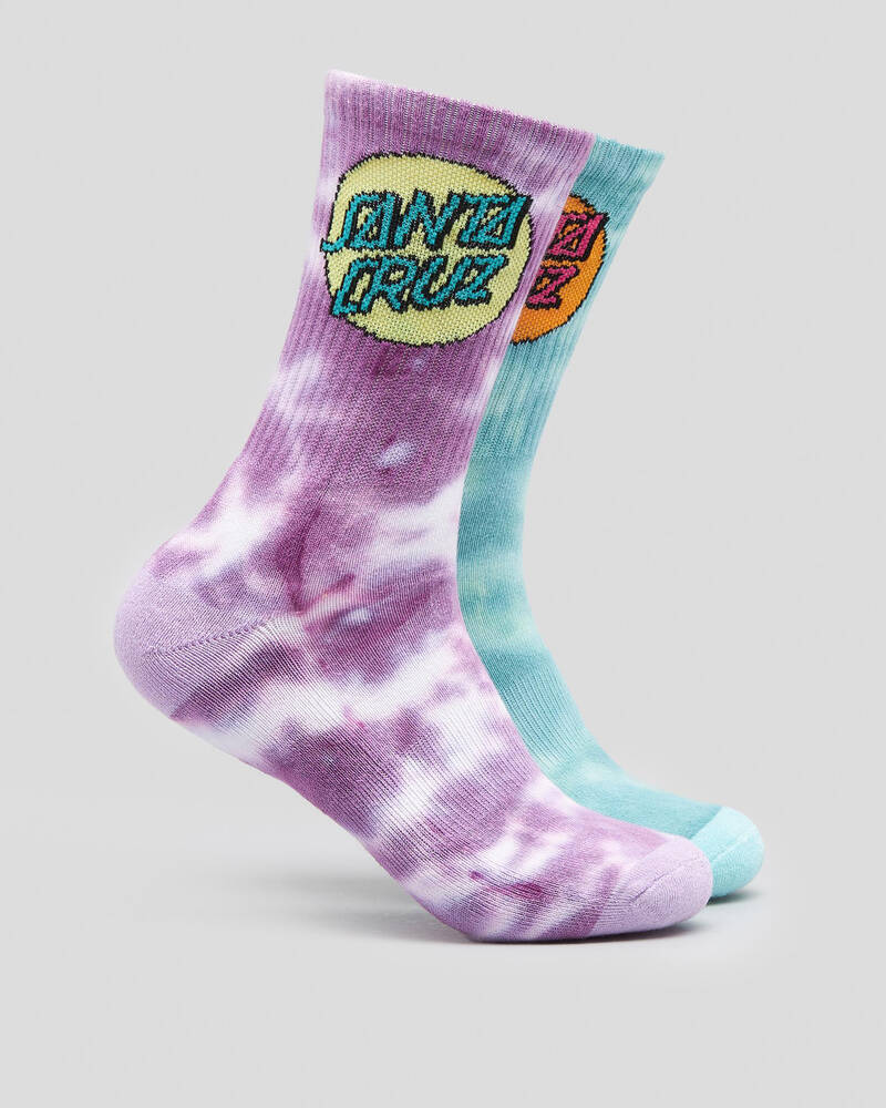 Santa Cruz Girls' Other Dot Sock Pack for Womens