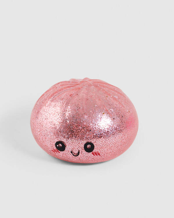 Get It Now Party Glitter Dumpling Squishy Fidget Toy for Unisex