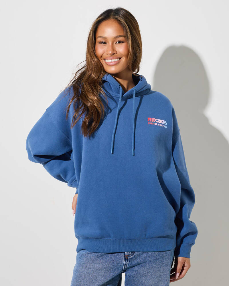 Rip Curl Surf Puff Heritage Hoodie for Womens