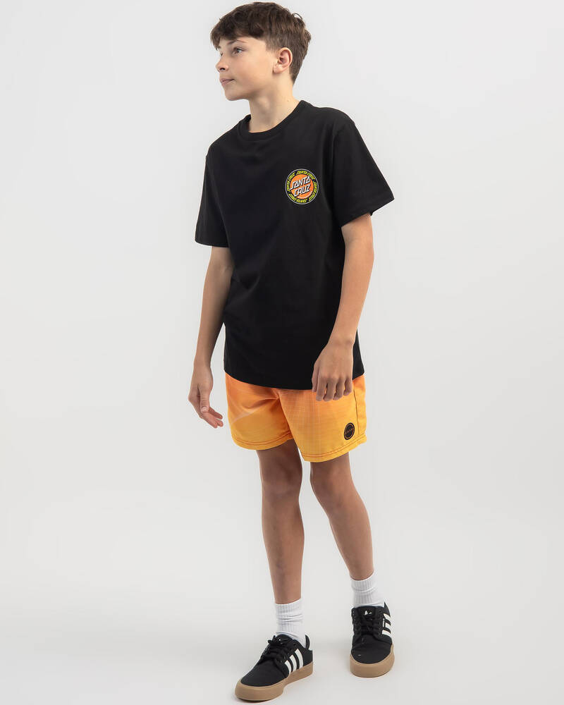 Santa Cruz Boys' Outer Ringed Dot T-Shirt for Mens