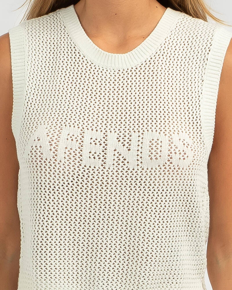 Afends Ryder Recycled Knit Tank Top for Womens