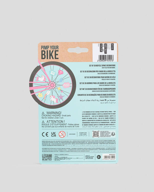 Get It Now 30 Bicycle Spoke Decorations for Womens