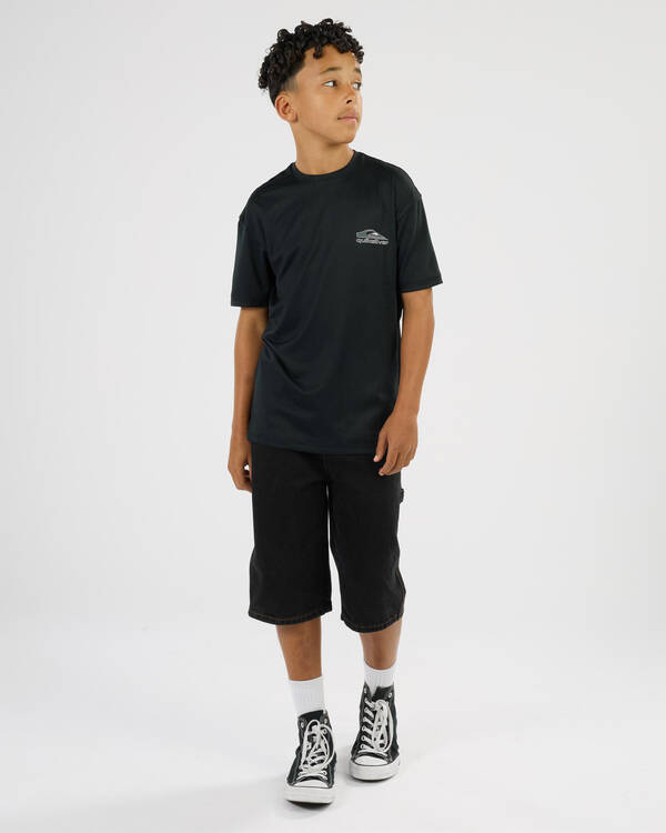 Quiksilver Boys Carbon Short Sleeve Surf T-shirt for Mens