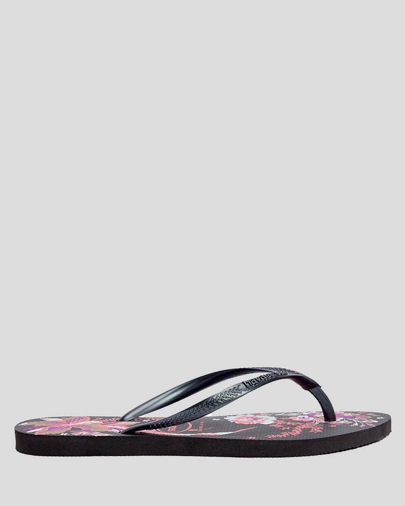 Havaianas Slim Organic Thongs for Womens image number null