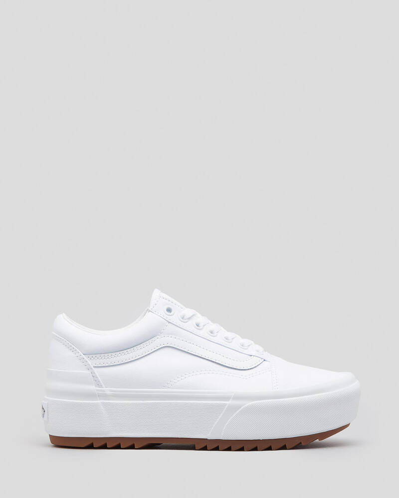 Vans Womens Old Skool Stacked Shoes for Womens image number null