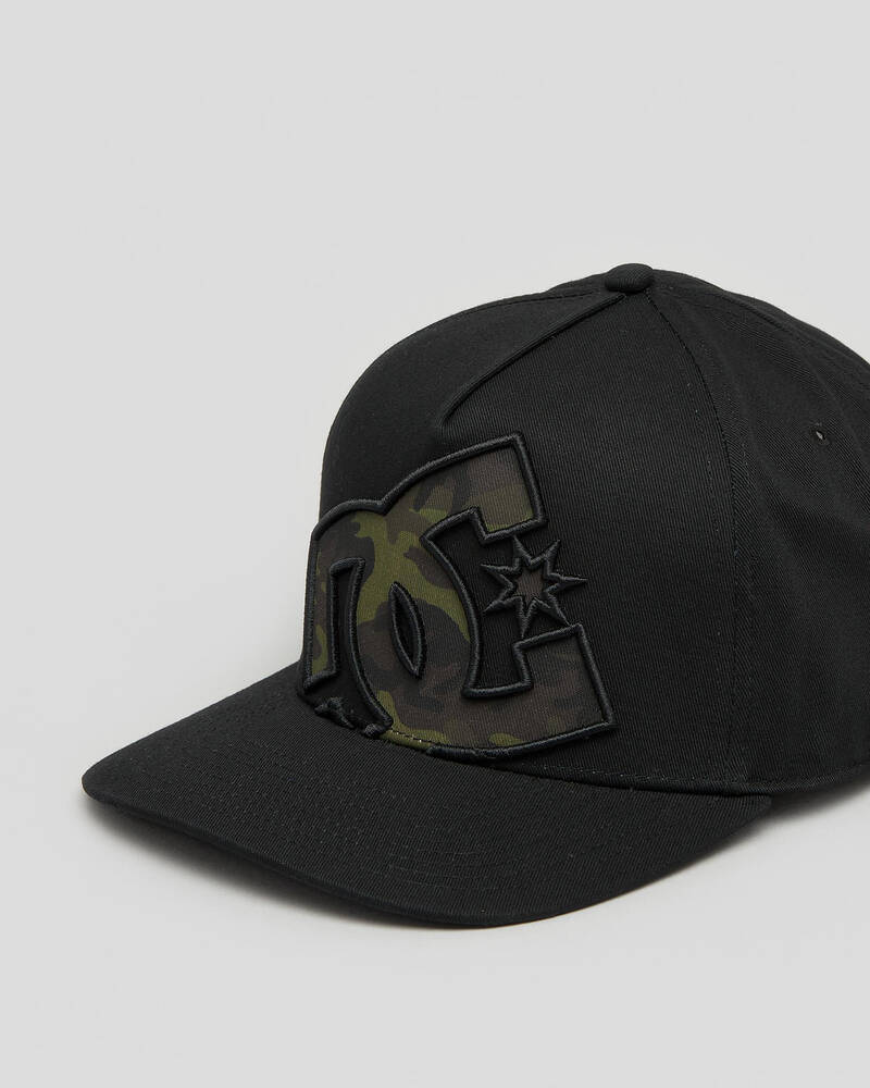 DC Shoes Heardnotts Snapback Cap for Mens