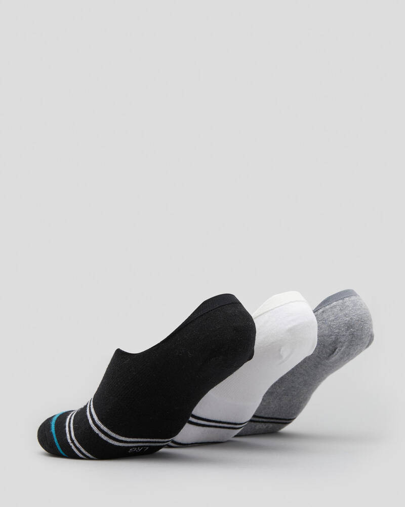 Stance Basic No Show Socks 3 Pack for Mens