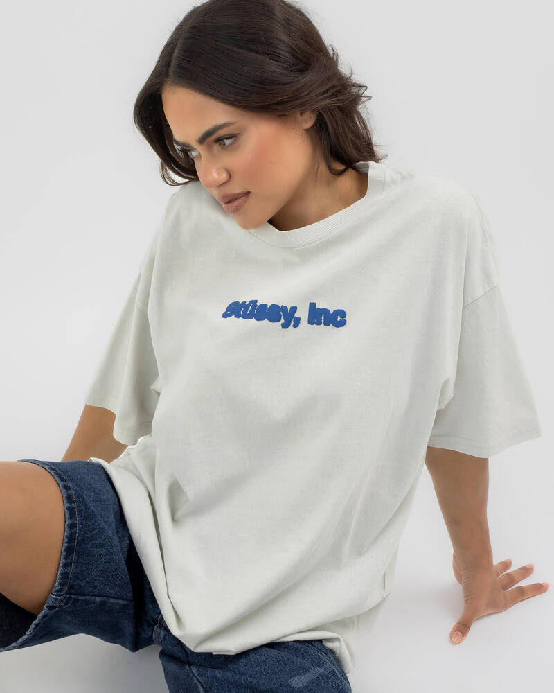 Stussy Wiki Relaxed T-Shirt for Womens