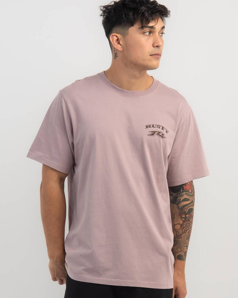 Rusty Gradient Graff T-Shirt for Mens