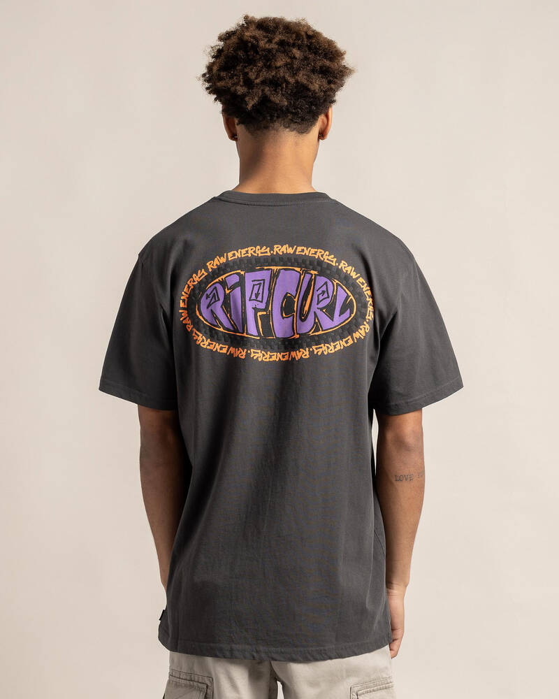 Rip Curl Raw Energy De Oval T-Shirt for Mens