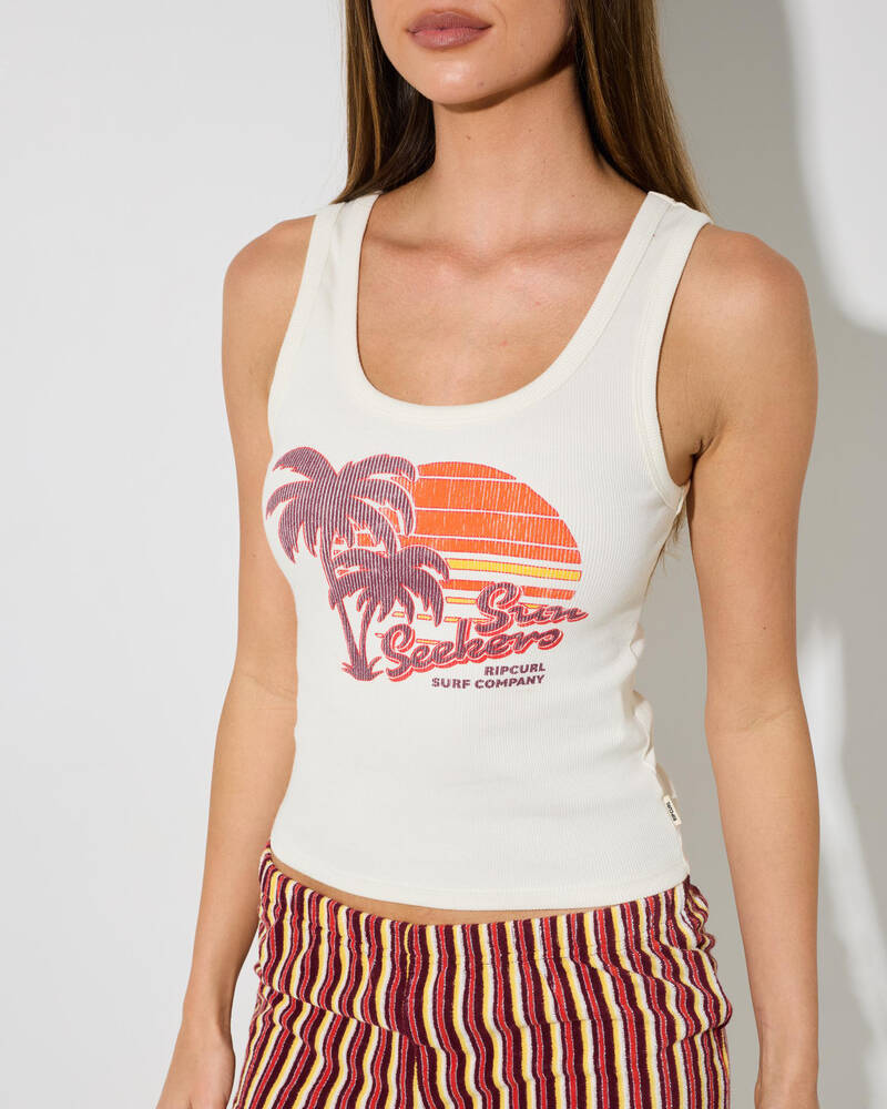 Rip Curl Beach Days Fitted Tank Top for Womens