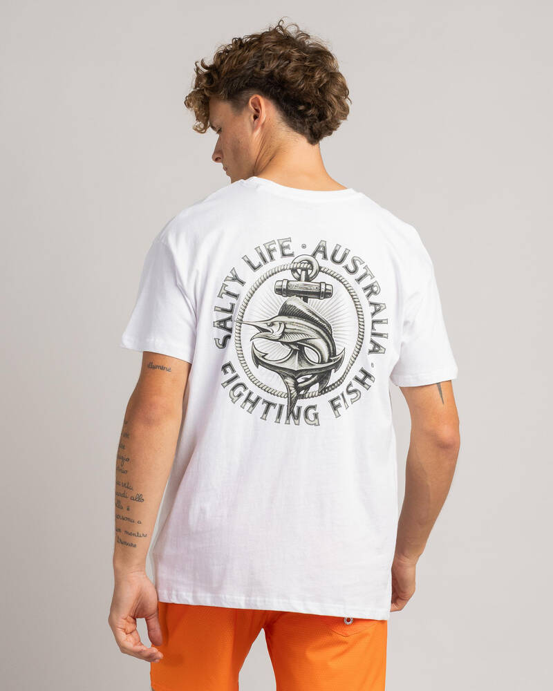 Salty Life Sea Runner T-Shirt for Mens