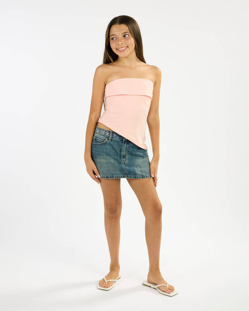 Ava And Ever Girls' Jess Tube Top for Womens