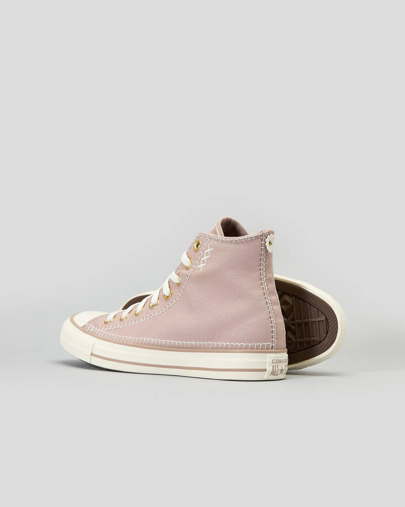 Converse Chuck Taylor All Star Crafted Stitching Hi-Top Shoes for Womens