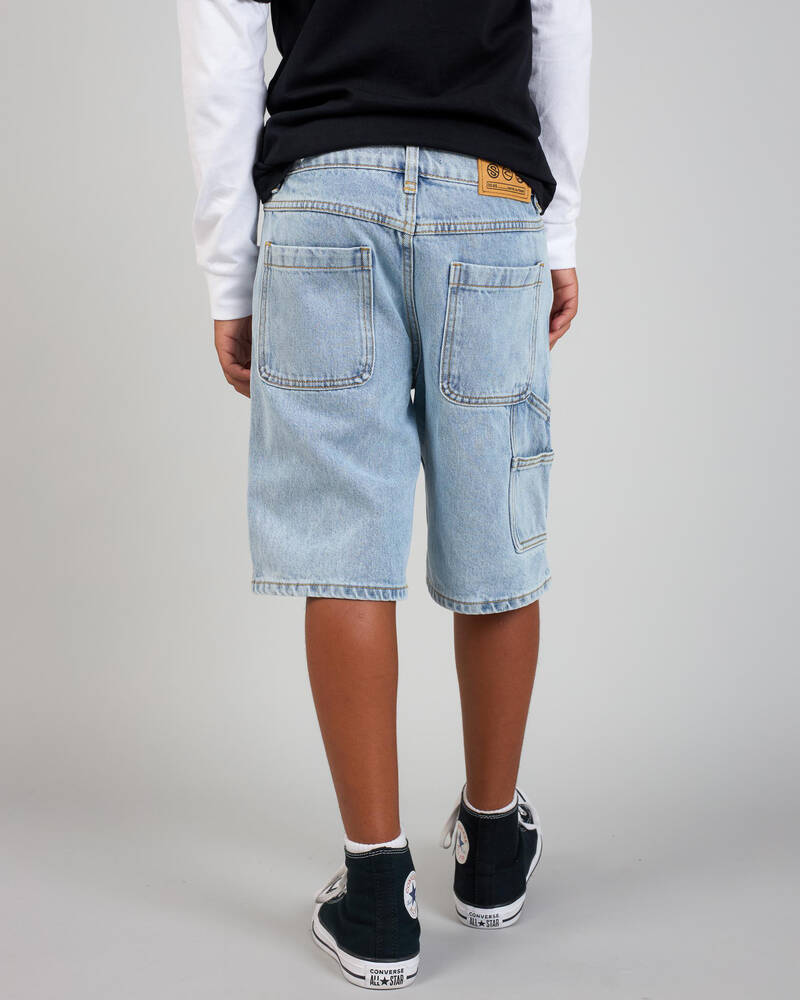 Rip Curl Boys' Hyped Up Denim Walk Shorts for Mens