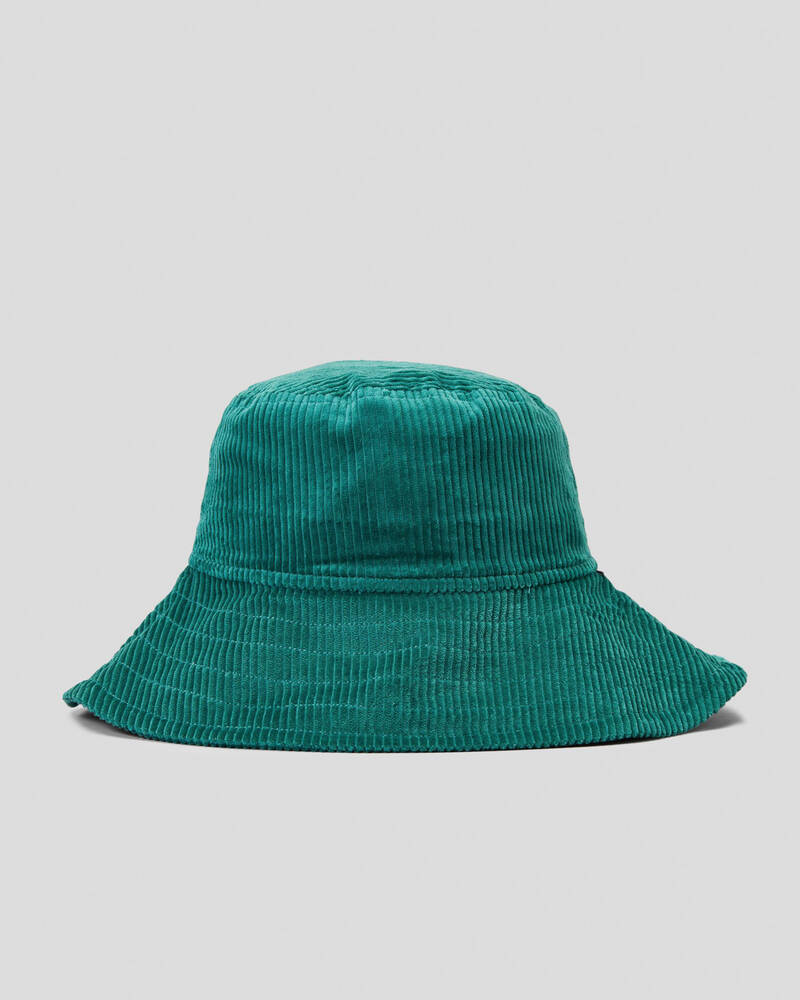 Afends Blanca Recycled Cord Bucket Hat for Womens