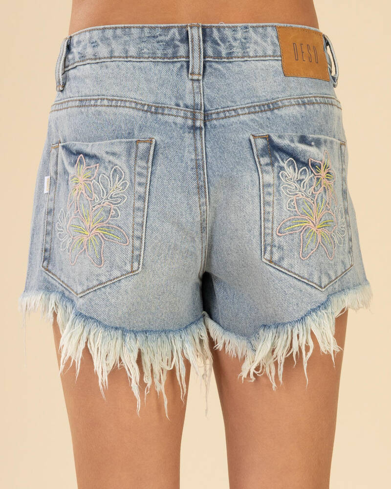 DESU Girls' Callah Denim Shorts for Womens