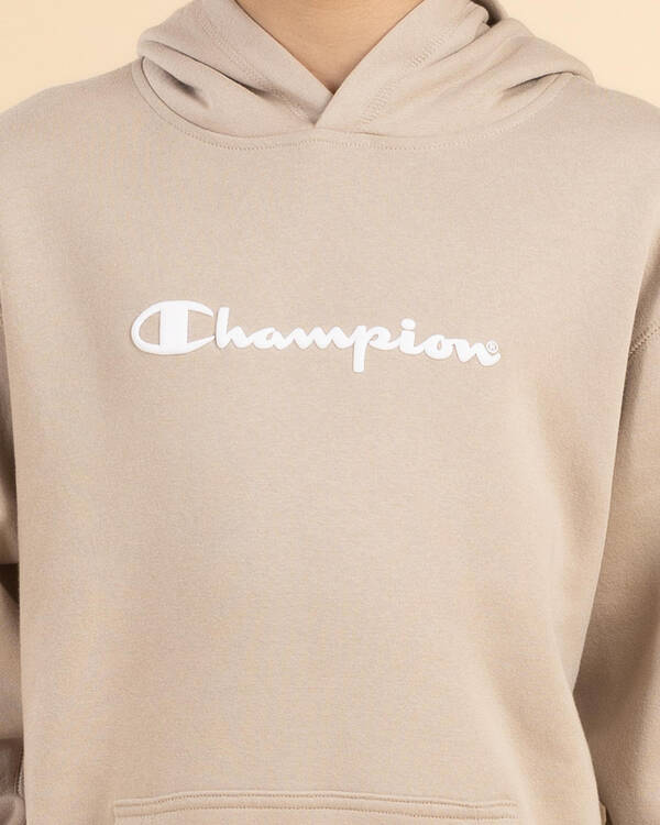 Champion Boys' Puff Script Hoodie for Mens