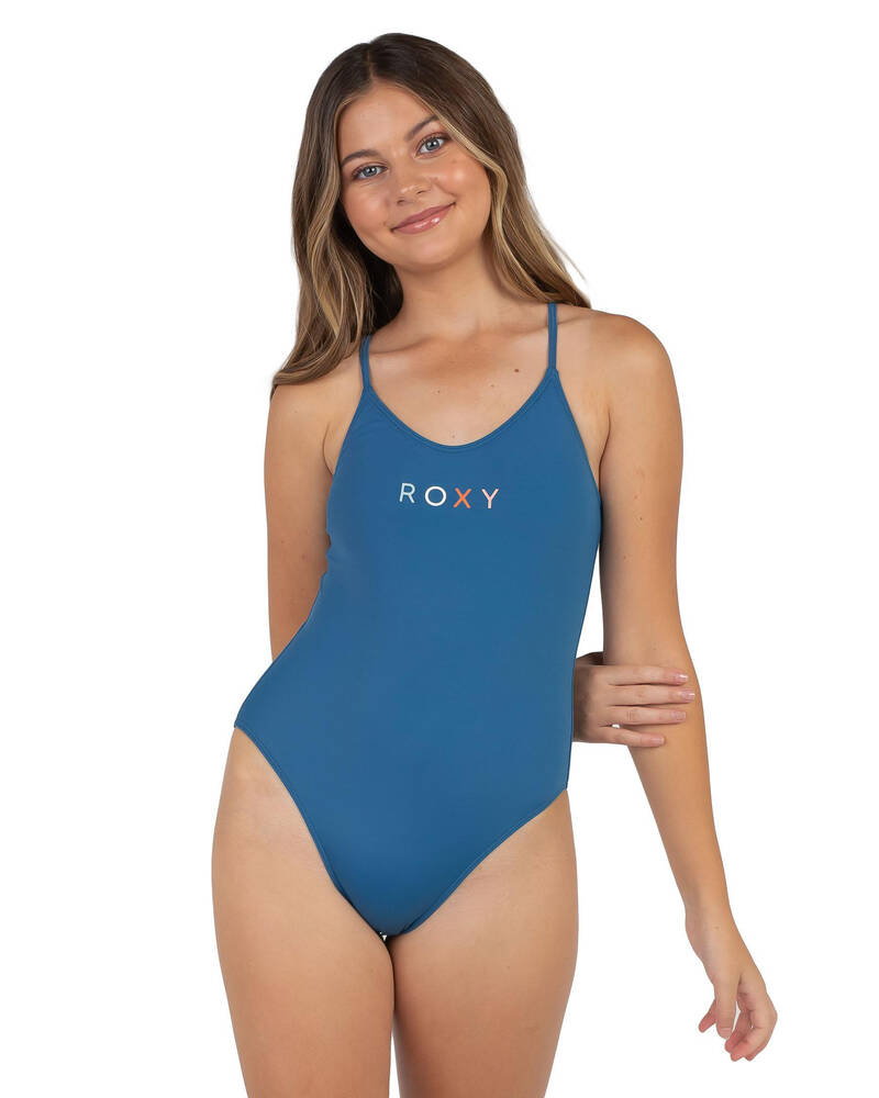 Roxy Girls' Summer Of Surf One Piece Swimsuit for Womens