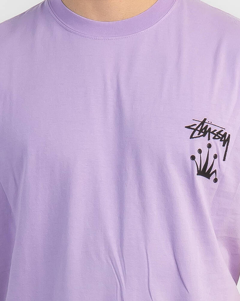 Stussy Stock Crown 50/50 T-Shirt for Mens