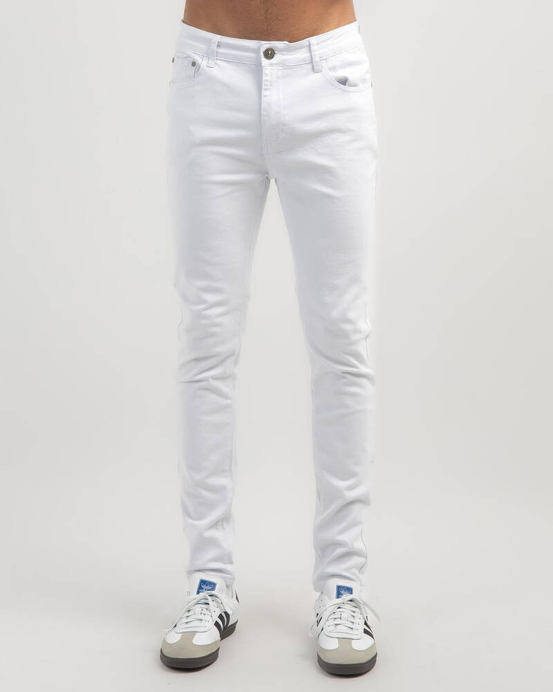 Shop Lucid Jet Jeans In White Fast Shipping & Easy Returns City Beach Australia