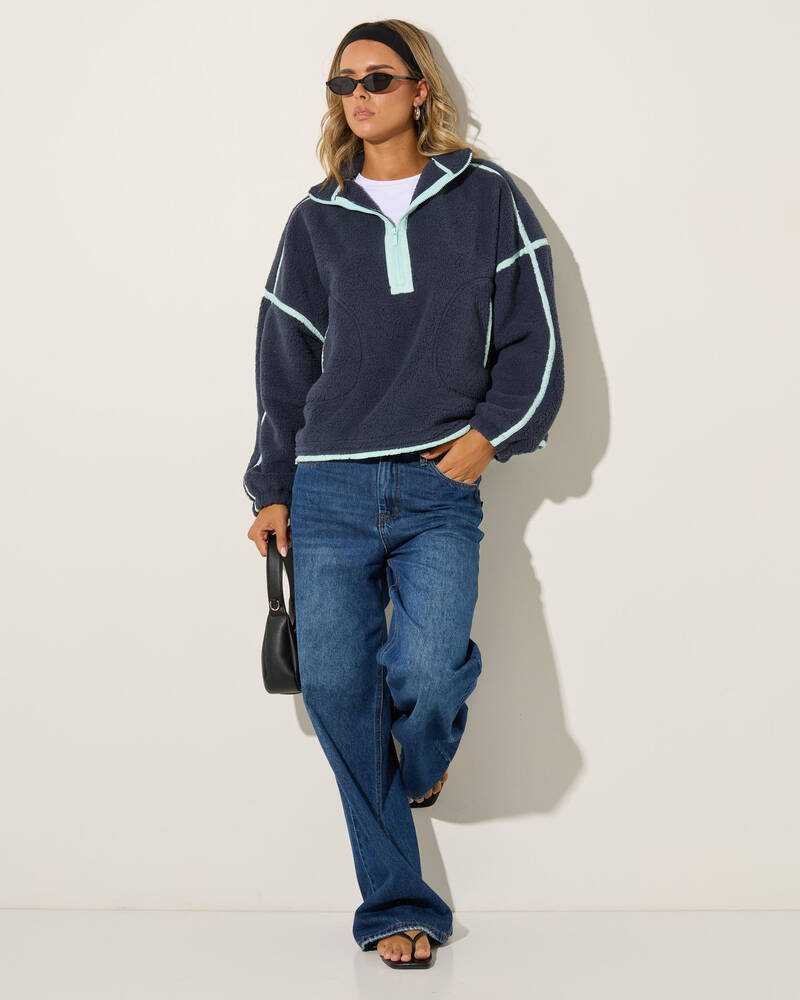 Mooloola Summit Quarter Zip Polar Fleece for Womens