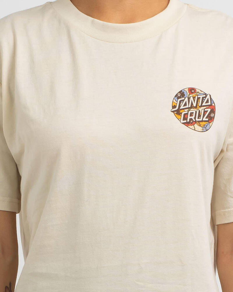 Santa Cruz Poppy Fill Dot T-Shirt for Womens