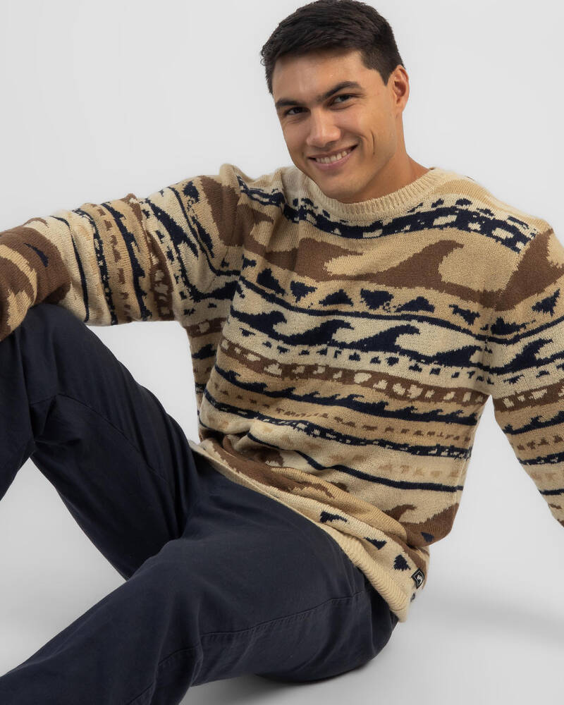 Billabong Rack Days Crew Knit Sweatshirt for Mens