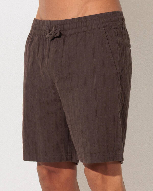Skylark Sea Breeze Elastic Waist Shorts for Mens
