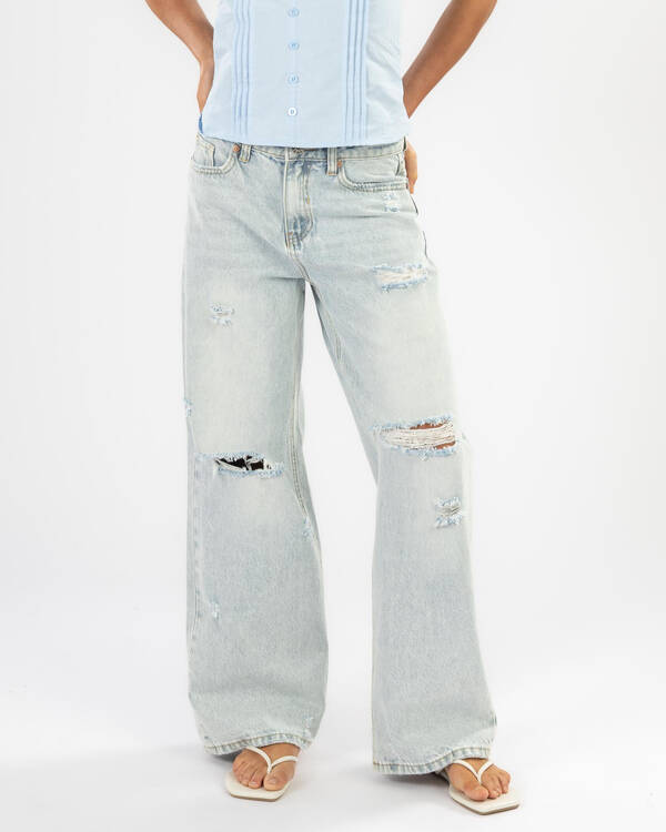 Girls' Blaze Wide Leg Jeans
