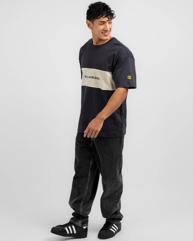 Billabong Panel Crew T-Shirt for Mens