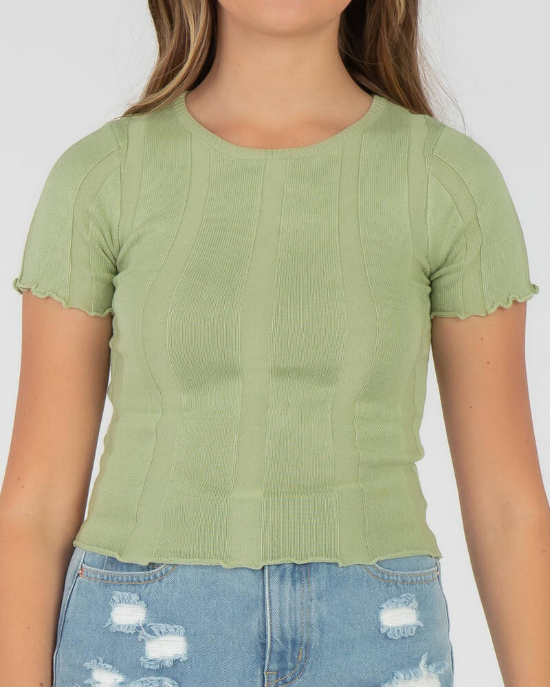 Mooloola Girls' Now And Then Knit Top for Womens