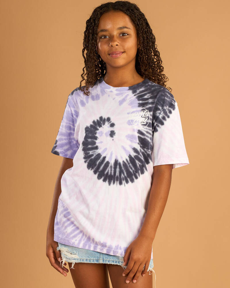 Santa Cruz Girls' Opus Dot Chest T-Shirt for Womens