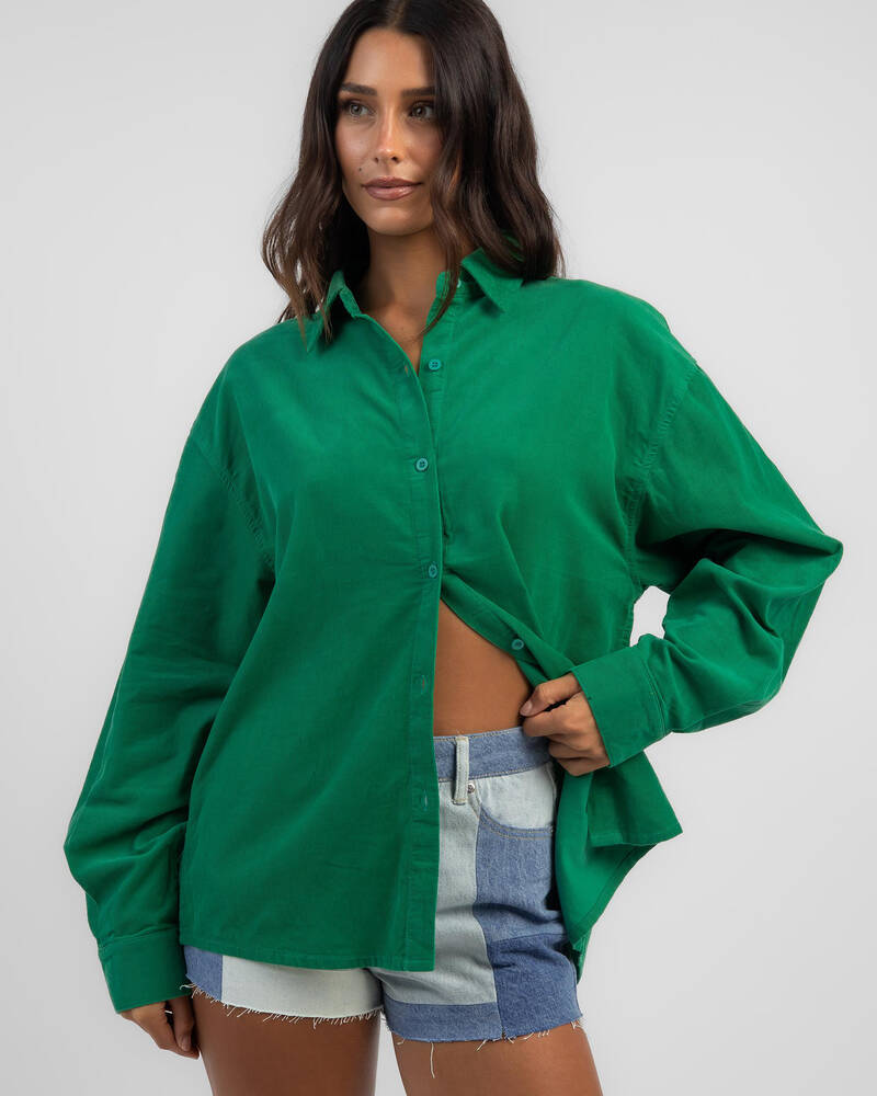 Rusty Tammy Cord Shirt for Womens